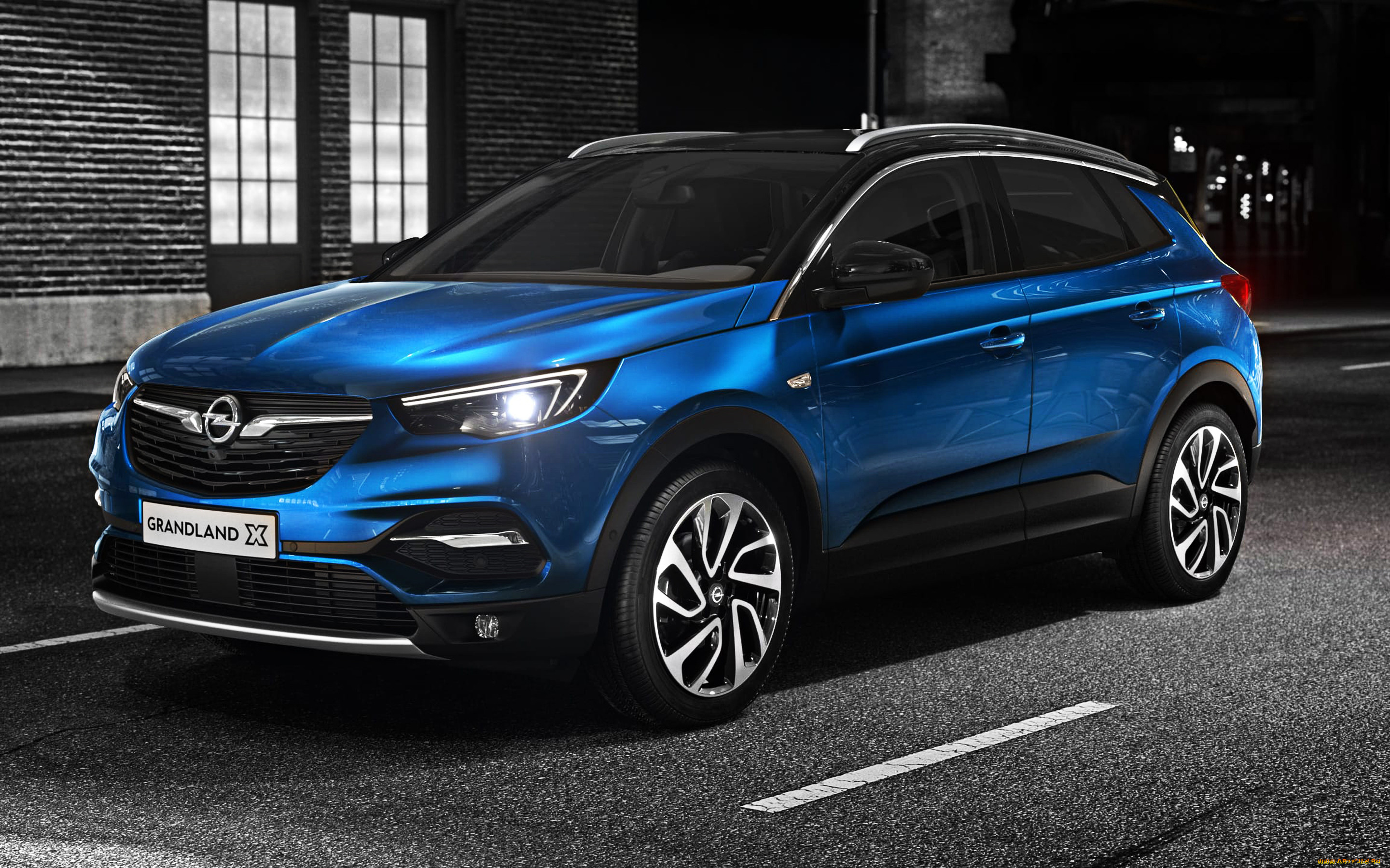 Обои 2019 Opel Grandland X Автомобили Opel, обои для рабочего стола,  фотографии 2019 opel grandland x, автомобили, opel, grandland, x, немецкие,  кроссовер, новинки, авто, синий, 2019, вид, спереди, внешность, компактный  Обои для